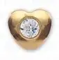 INVERNESS ORECCHINI IN025C1 CUORE/CRY GP