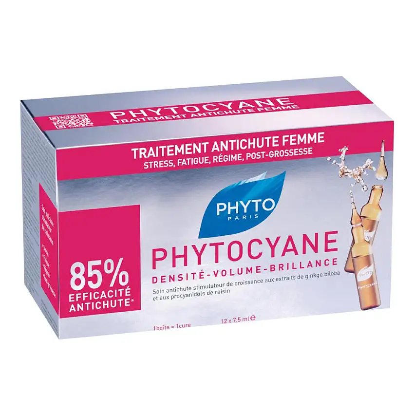 PHYTO PARIS PHYTOCYANE TRATTAMENTO ANTICADUTA CAPELLI DONNA 12 FIALE 7,5 ML