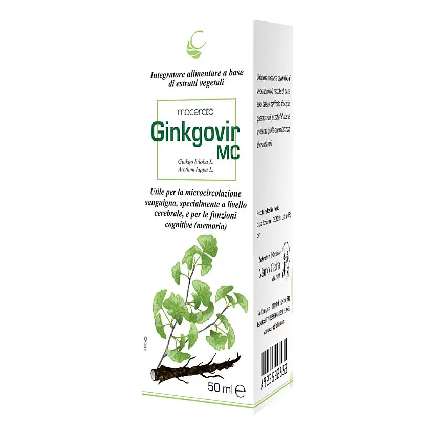 CAIRA GINKGOVIR MACERATO IDROALCOLICO GOCCE 50 ML