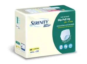 PANNOLONE A MUTANDINA SERENITY PULL UP BE FREE SD EXTRA SMALL 14 PEZZI