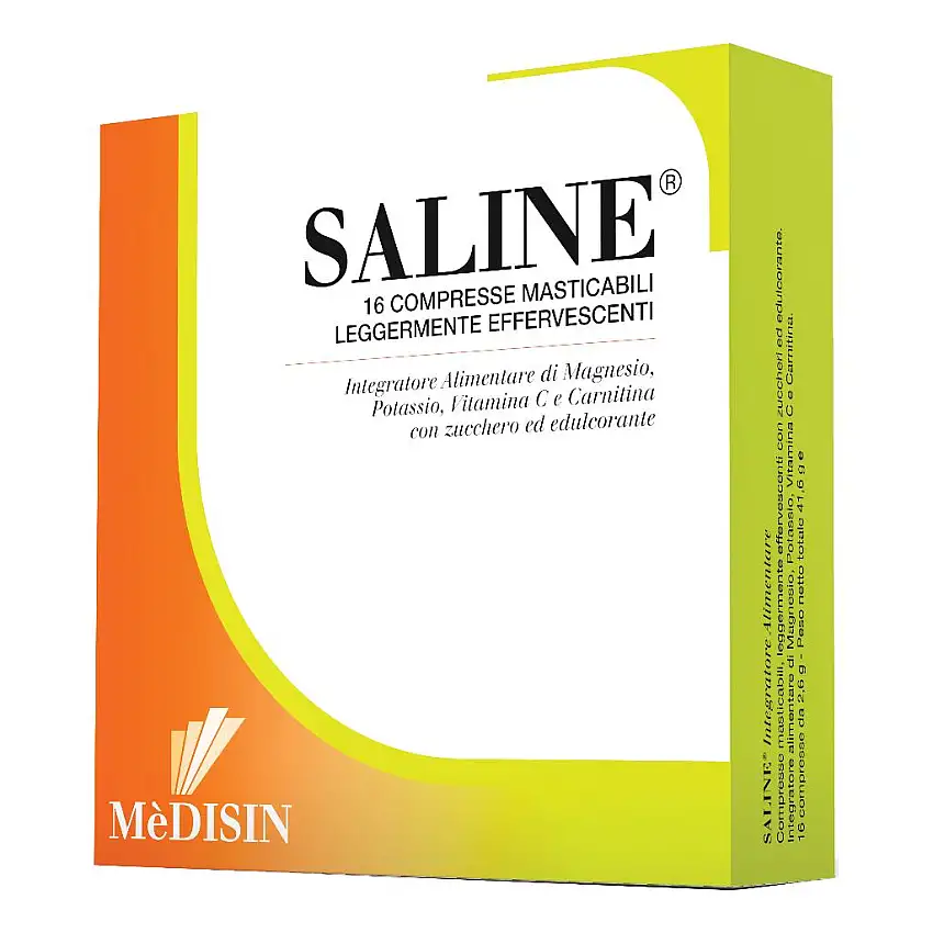 SALINE 16 COMPRESSE EFFERVESCENTI