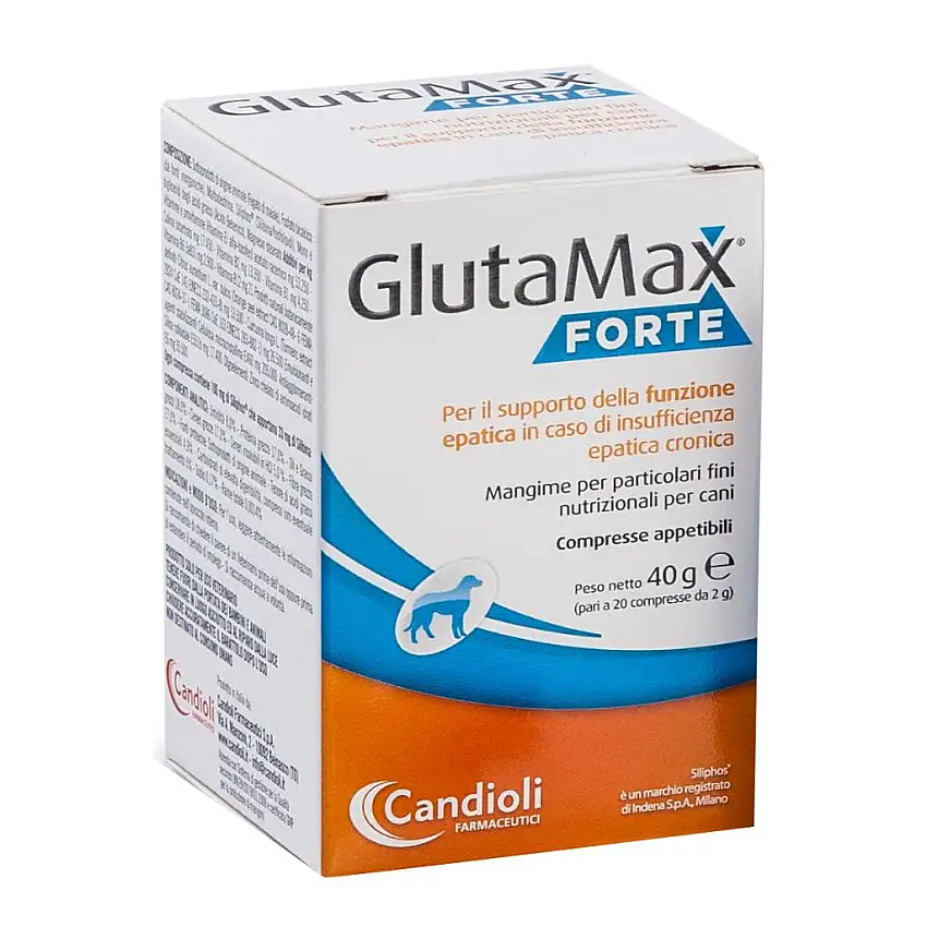 MANGIME COMPLEMENTARE PER CANI GLUTAMAX FORTE BARATTOLO 40 COMPRESSE