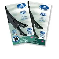 SAUBER CALZA UOMO Q-SKIN 140 DEN COLORE BLU TAGLIA P