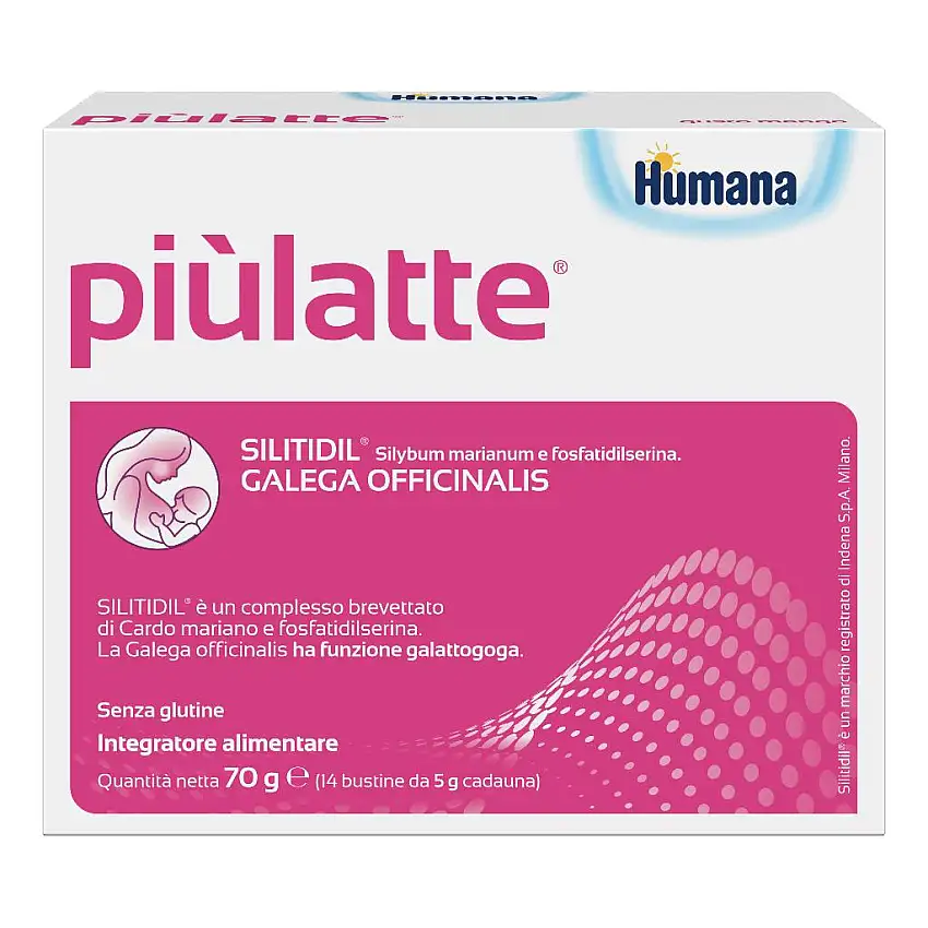 PIULATTE HUMANA 14 BUSTE