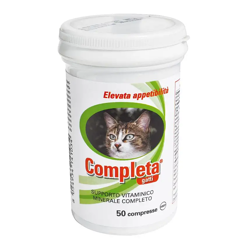 COMPLETA GATTI 50 COMPRESSE BARATTOLO 25 G