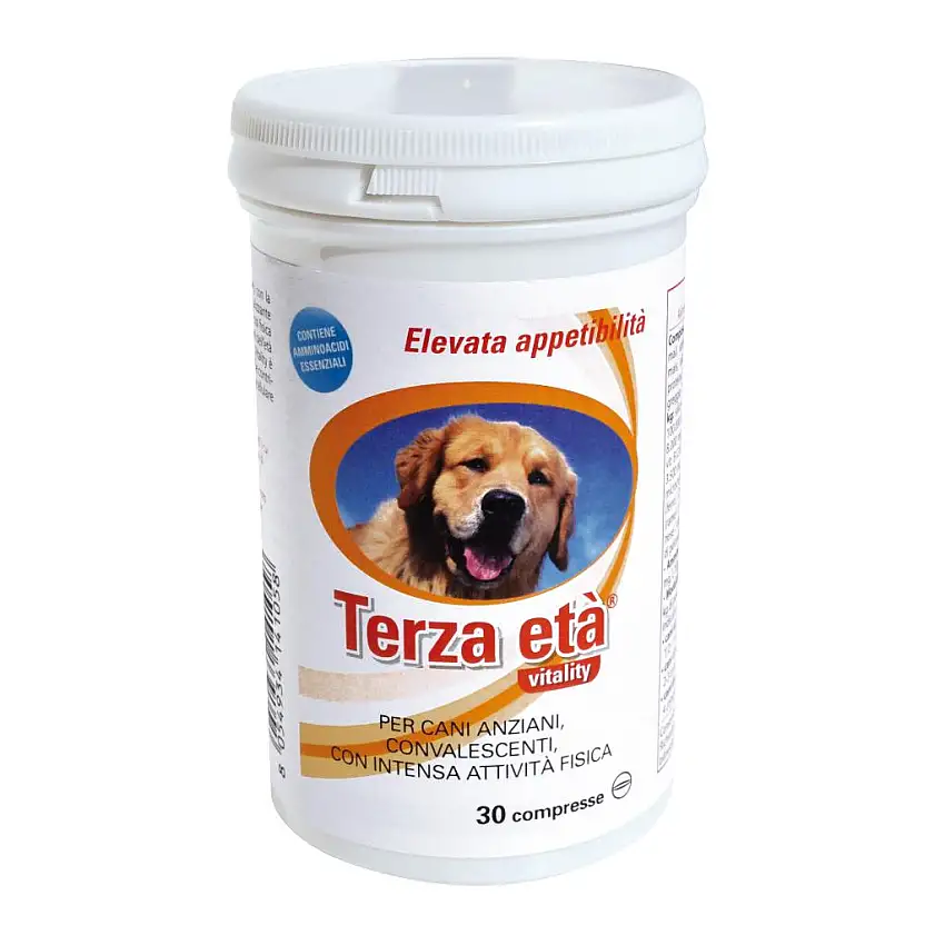 TERZA ETA' CANI 30 COMPRESSE BARATTOLO 45 G