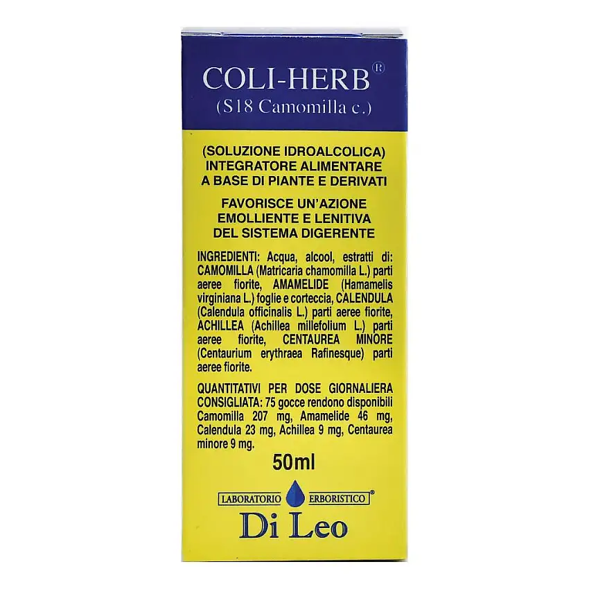 COLI-HERB COMPOSTO S 18 CAMOMILLA 50 ML