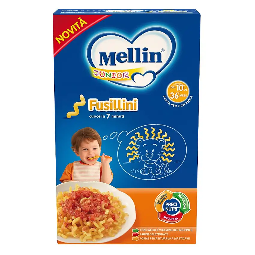 MELLIN JUNIOR FUSILLINI 280 G