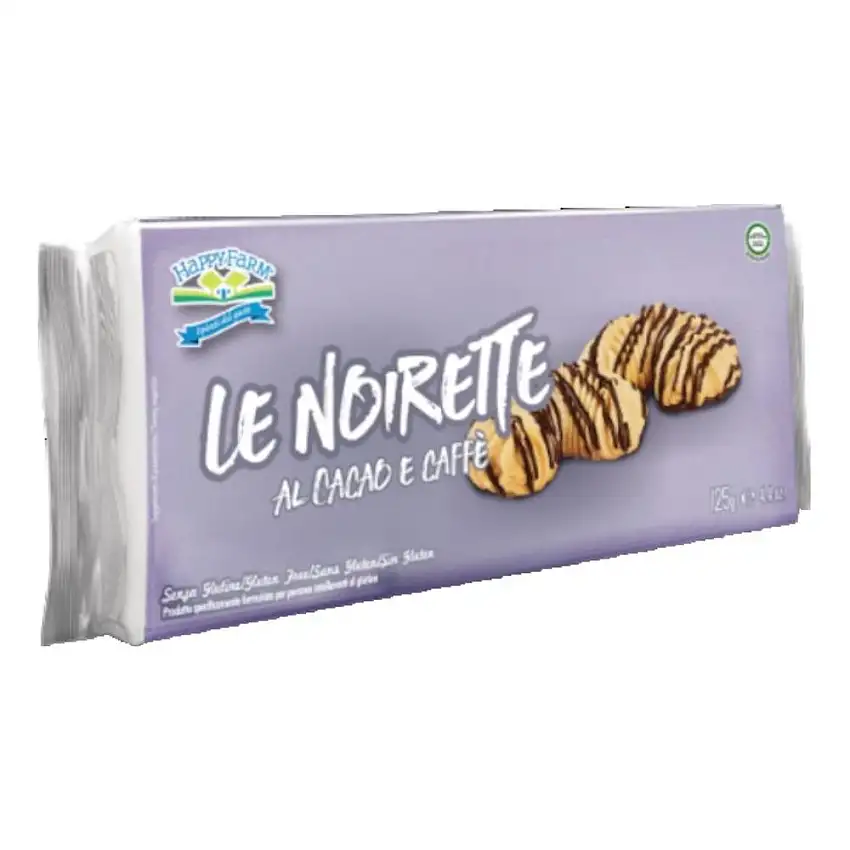 HAPPY FARM LE NOIRETTE CAFFE' RICOPERTO DI CIOCCOLATO 125 G