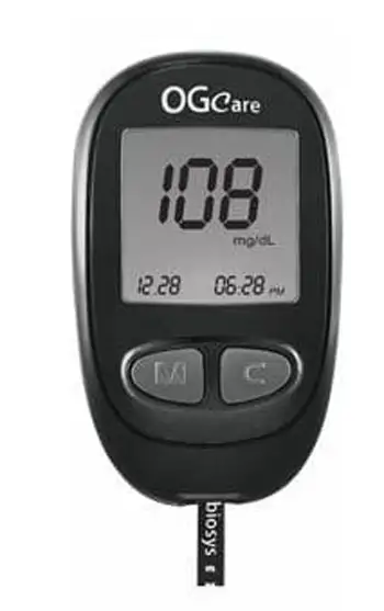 GLUCOMETRO OGCARE COMPLETO