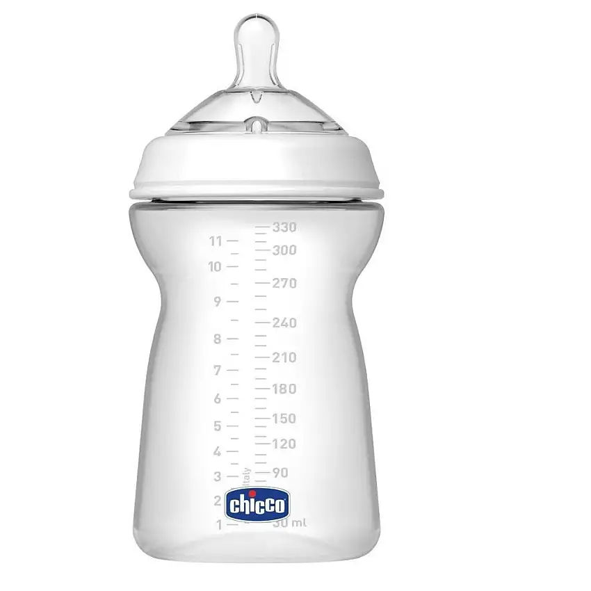 CHICCO BIBERON NATURAL FEEL 6 MESI+330 ML VELOCE