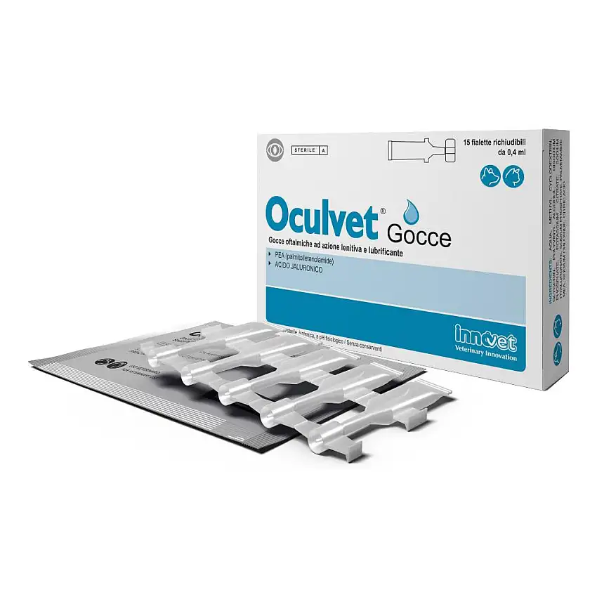 OCULVET GOCCE 3 STRIP 5 FIALETTE 0,4 ML