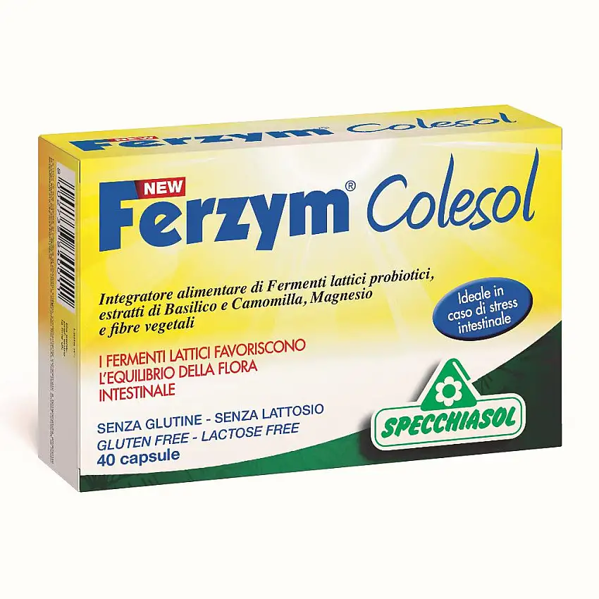NEW FERZYM COLESOL 40 CAPSULE