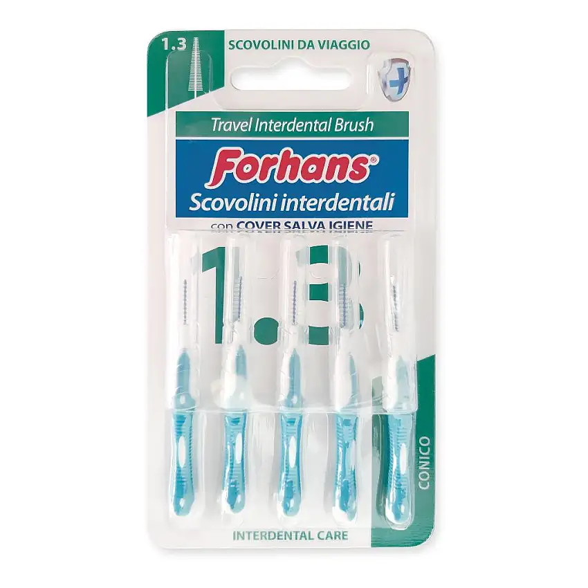 FORHANS TRAVEL INTERDENTAL BRUSH 1,3