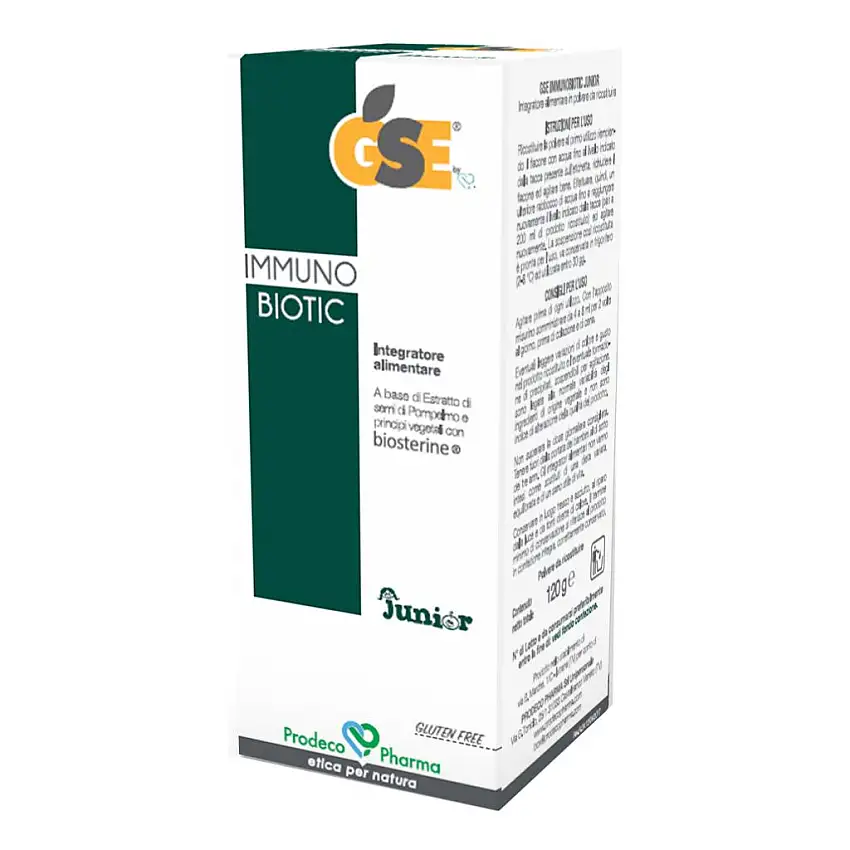 GSE IMMUNOBIOTIC JUNIOR POLVERE 120 G