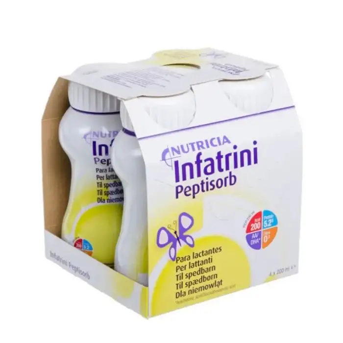 Nutricia Infatrini Peptisorb Integratore Alimentare Per Lattanti 4 X 200 Ml