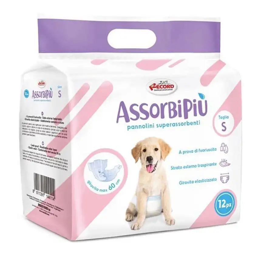 RECORD MUTANDINE ASSORBENTI SMALL 12 PZ