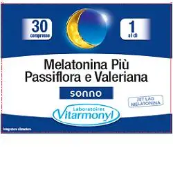 MELATONINA PIU PASSIFLORA E VALERIANA 1MG 30 COMPRESSE