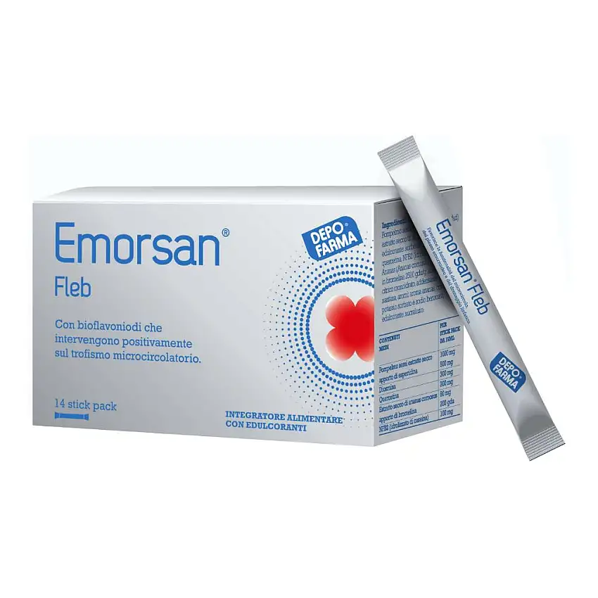 EMORSAN FLEB 14 STICK PACK DA 15 ML