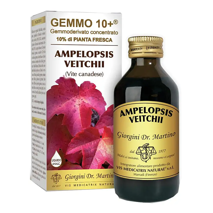 VITE CANADESE 100 ML LIQUIDO ANALCOLICO GEMMO +10