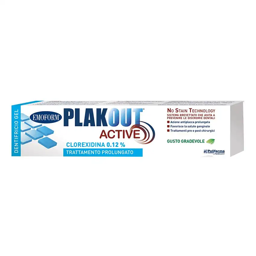 EMOFORM PLAKOUT ACTIVE DENTIFRICIO 0,12% 75 ML