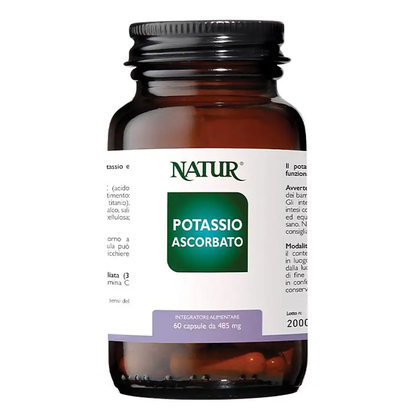 POTASSIO ASCORBATO 60 CAPSULE