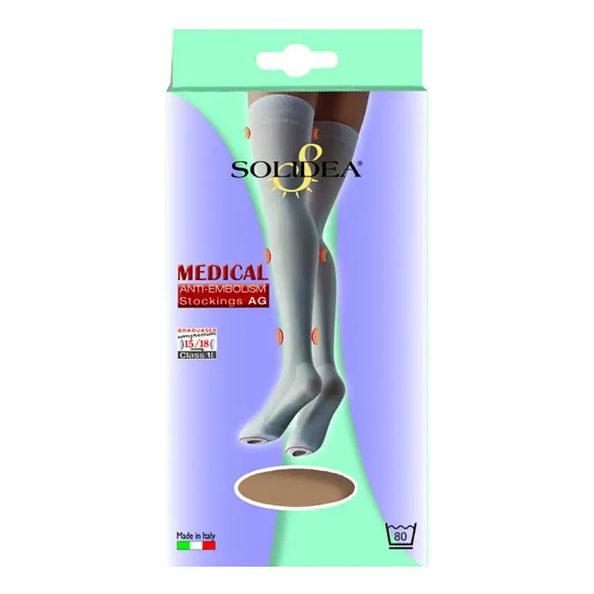 MEDICAL ANTI EMBOLISM KNEE HIGH BIANCO L