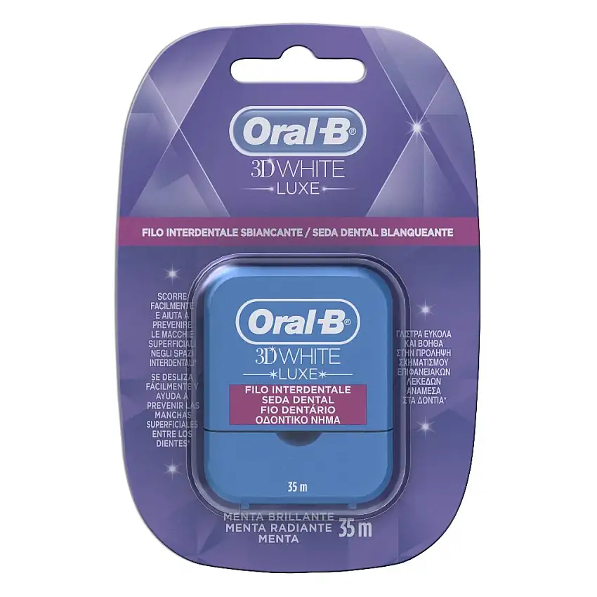 ORALB 3D WHITE LUXE FILO INTERDENTALE 35 METRI