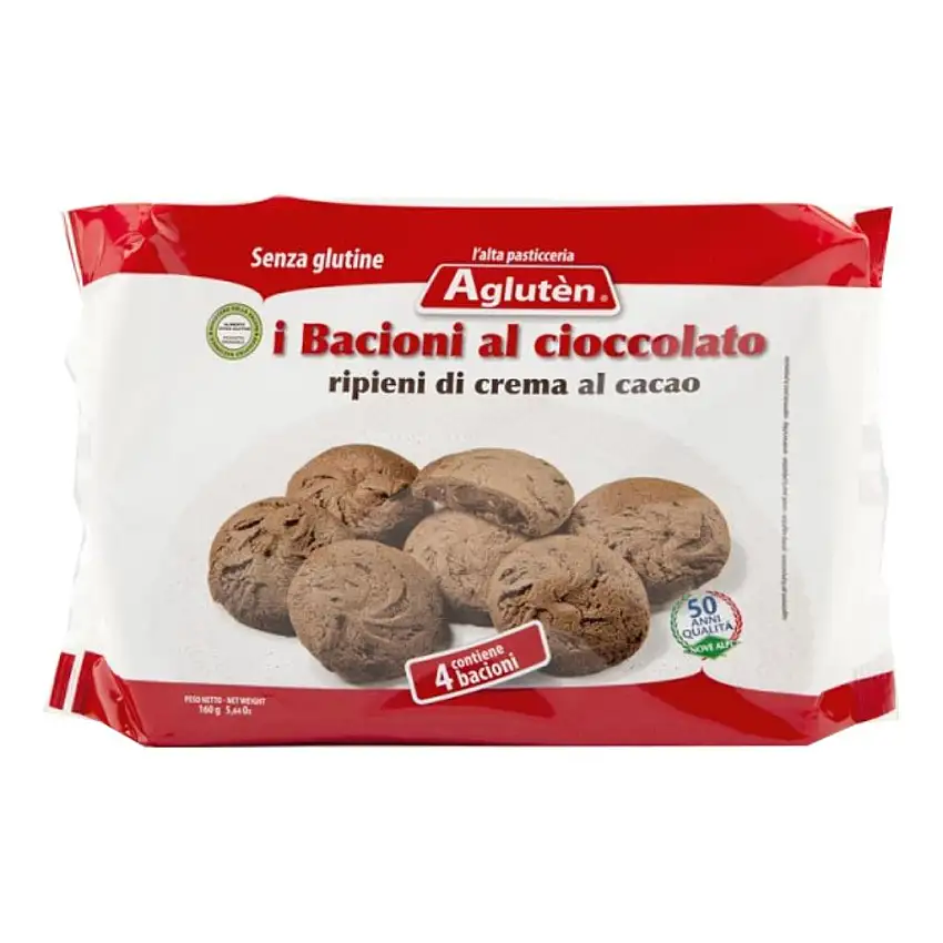 AGLUTEN BACIONI CIOCCOLATO 160 G