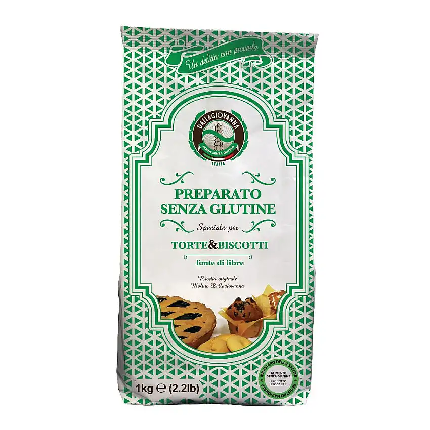 PREPARATO GLUTEN FREE SPECIALE PER TORTE & BISCOTTI 1 KG