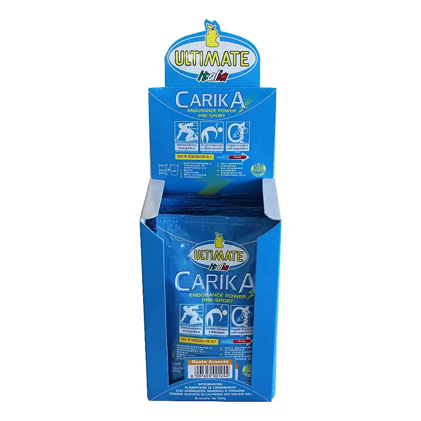 ULTIMATE CARIKA ARANCIA 8 BUSTINE DA 50 G