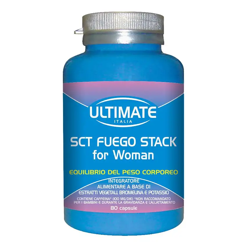 ULTIMATE SCT FUEGO STACK FOR WOMAN 80 CAPSULE