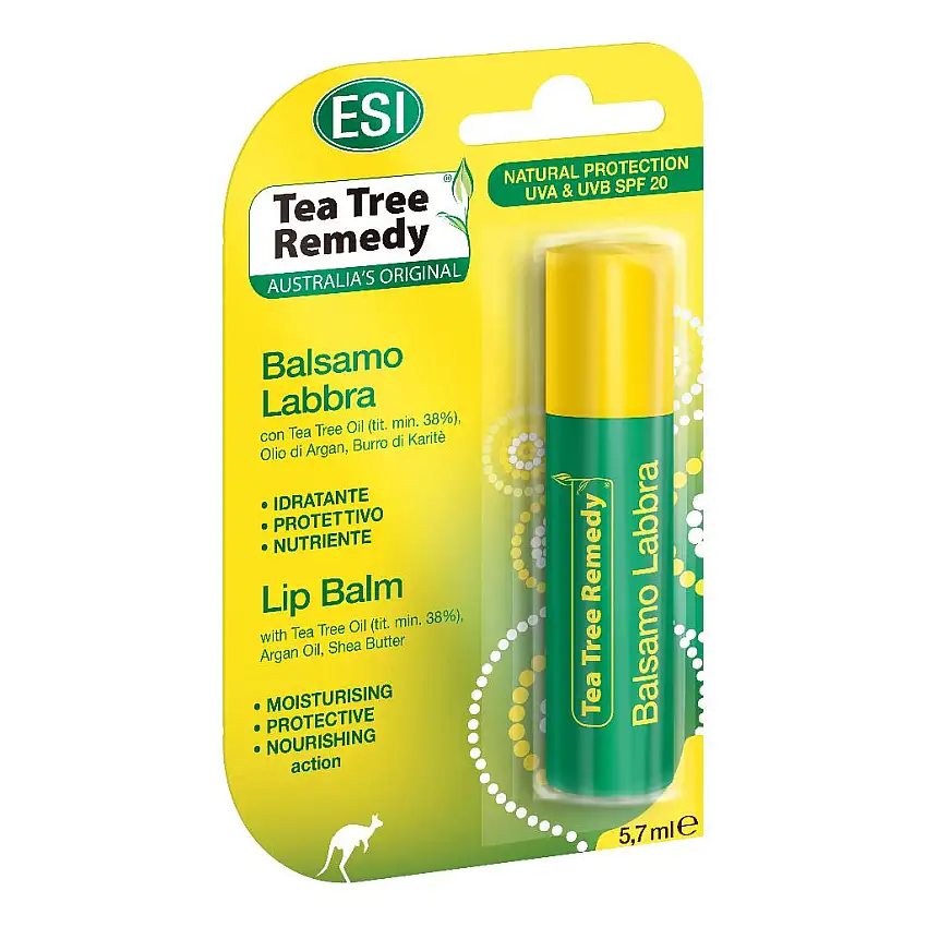 ESI TEA TREE REMEDY LABBRA SPF 20