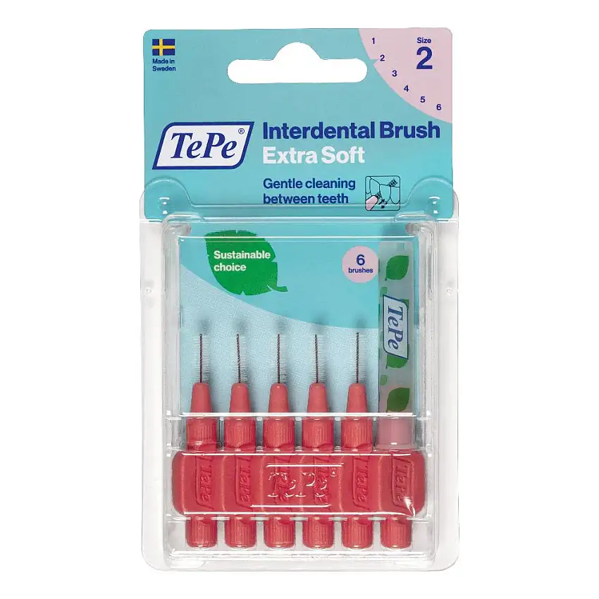 TEPE SCOVOLINO XSOFT ROSSO 0,5MM 6 PEZZI