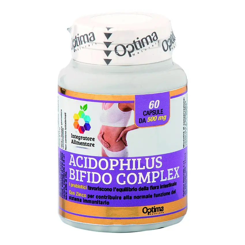 COLOURS OF LIFE ACIDOPHILUS BIFIDO COMPLEX 60 CAPSULE VEGETALI 500 MG