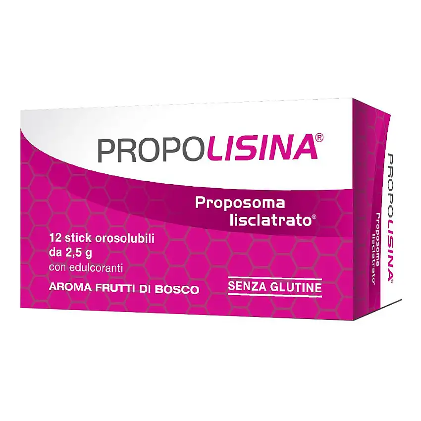 PROPOLISINA FRUTTI DI BOSCO 12 STICK OROSOLUBILI