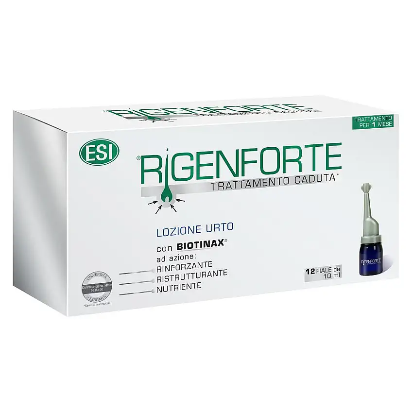 RIGENFORTE LOZIONE URTO 12 FIALE SCONTO 10 EURO OFFERTA SPECIALE