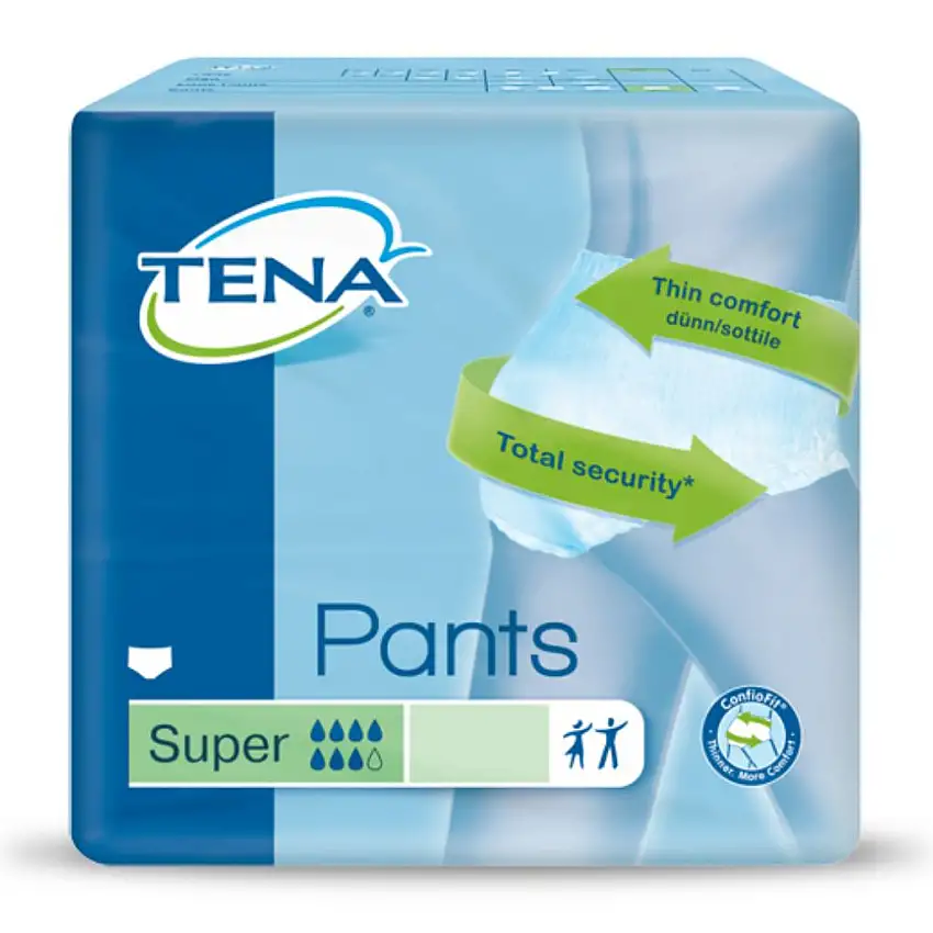 PANNOLONE PULL-UP TENA PANTS SUPER TAGLIA EXTRA LARGE 12 PEZZI