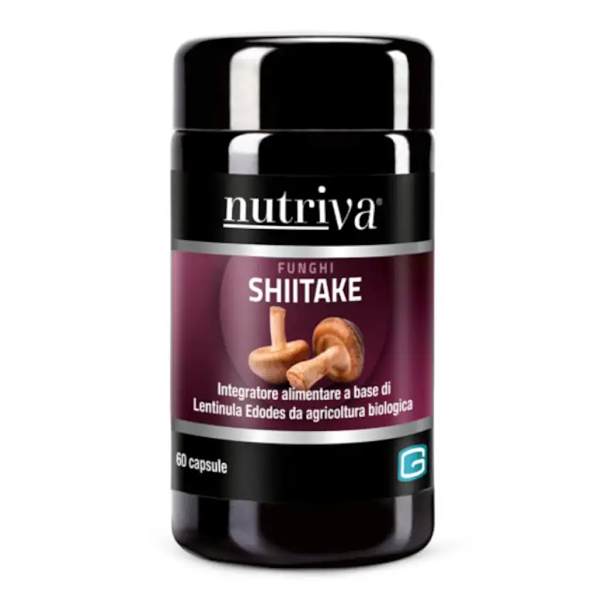 NUTRIVA SHIITAKE BIO 60 CAPSULE