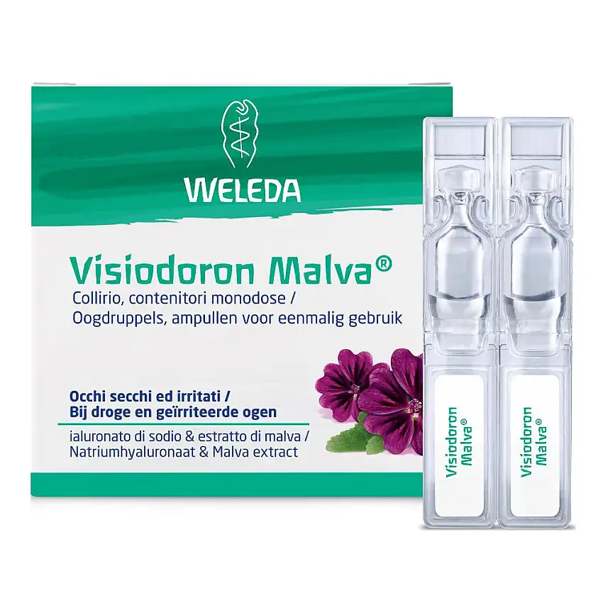 GOCCE OCULARI VISIODORON MALVA 20 MONODOSE DA 0,4 ML