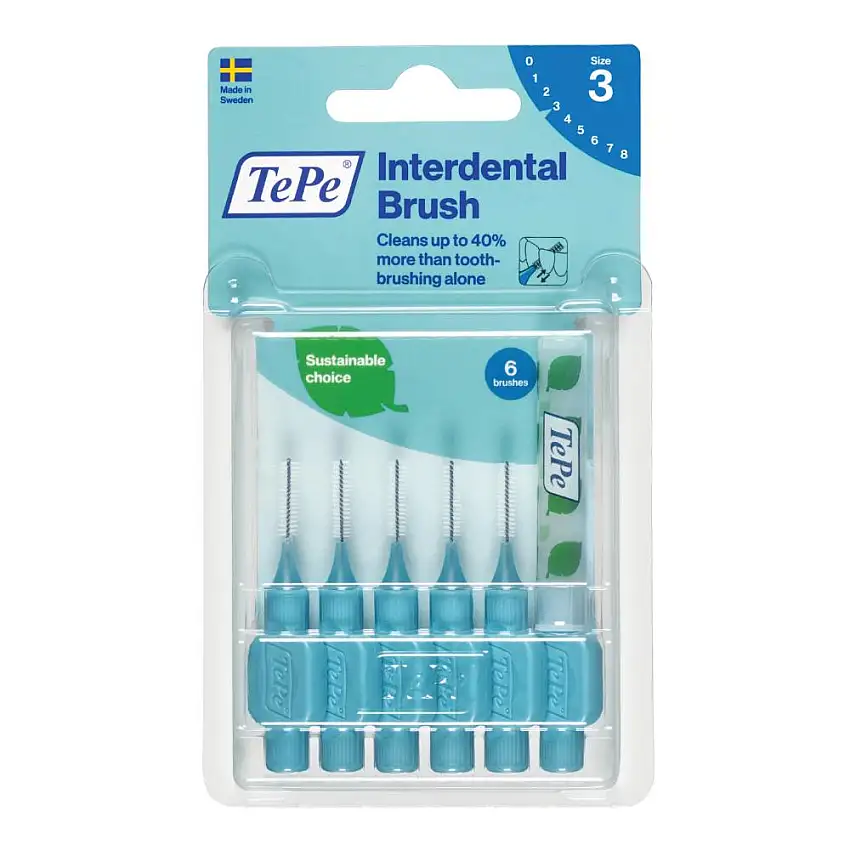 TEPE SCOVOLINO BLU 0,60MM 6 PEZZI