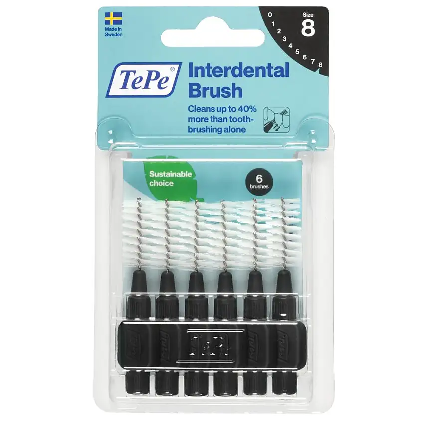 TEPE SCOVOLINO NERO 1,5MM 6 PEZZI