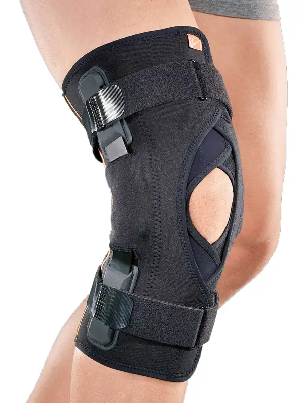 GENUFIT GINOCCHIERA APRIBILE CON STABILIZZATORE ROTULEO ASTA ARTICOLATA S