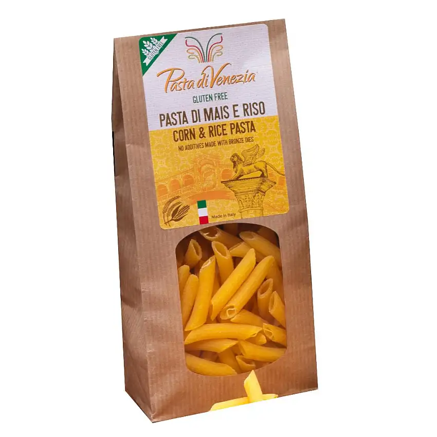 PASTA DI VENEZIA PENNE MAIS E RISO 250 G CONFEZIONE PREMIUM