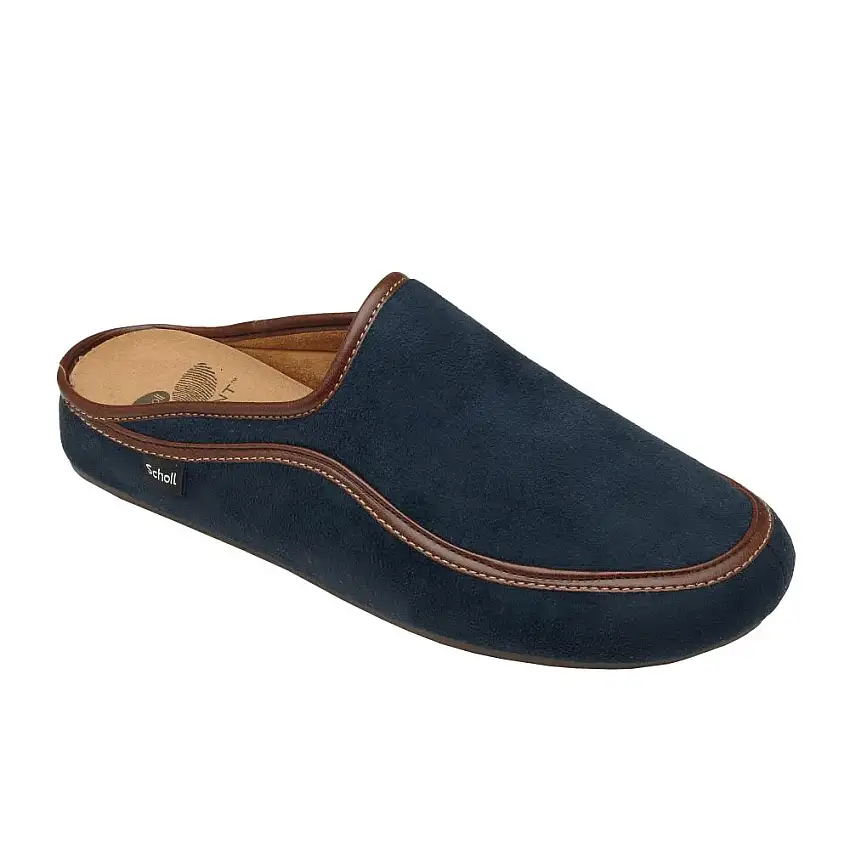 CALZATURA DR SCHOLL BIOPRINT BRANDY MICROFIBRE MENS NAVY BLUE 42 1 PAIO