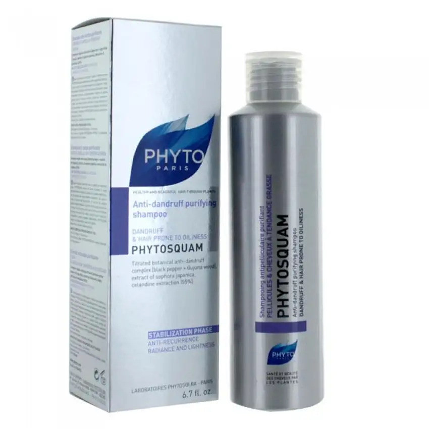 PHYTO PARIS PHYTOSQUAM PURIFIANT SHAMPOO 200 ML