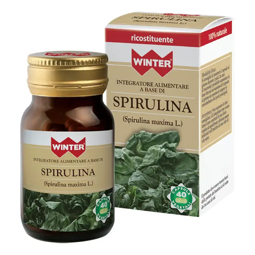 WINTER SPIRULINA 40 CAPSULE VEGETALI