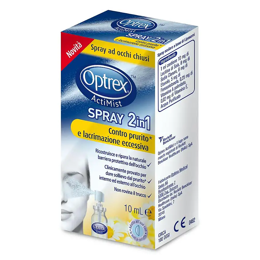 SPRAY OCULARE OPTREX ACTIMIST 2 IN 1 CONTRO IL PRURITO 1 PEZZO