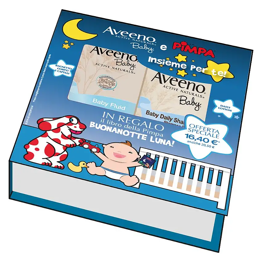 AVEENO COFANETTO PIMPA TOP TO TOE + BABY LOTION