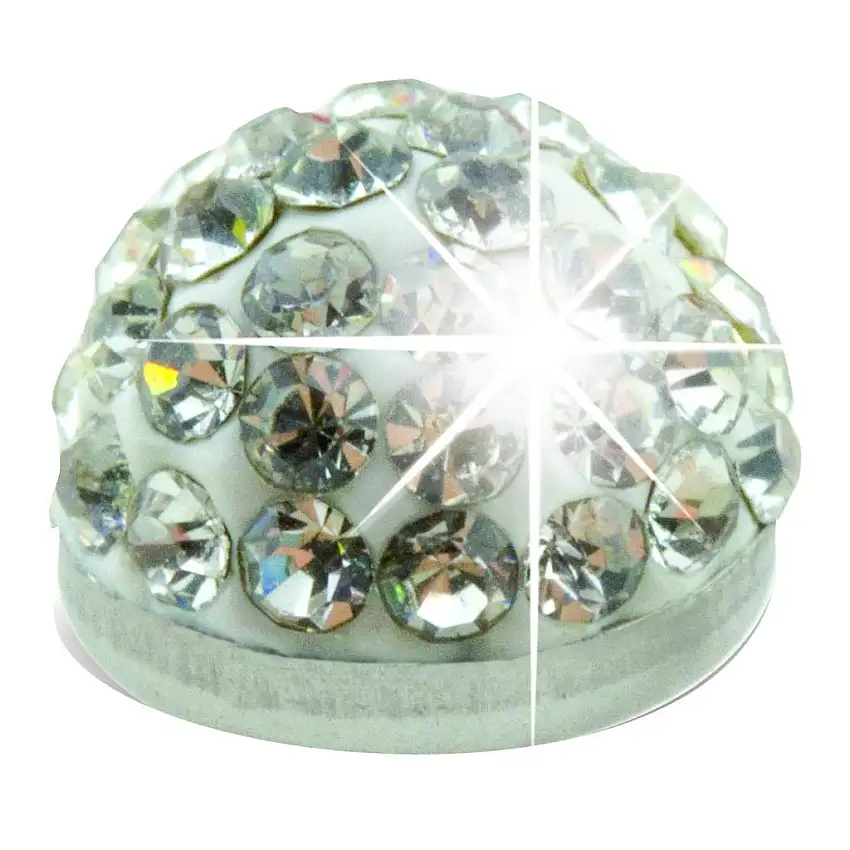 BJT1080 ORECCHINI SEMISFERA STAINLESS STEEL